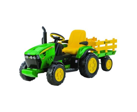 Tractor Peg Perego JD Ground Force w/trailer