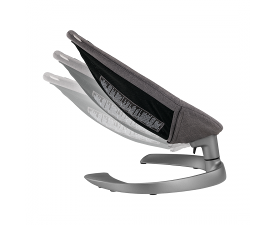 Sezlong Nuna Leaf Grow Charcoal, Culoare: Gri/Negru,poza 5