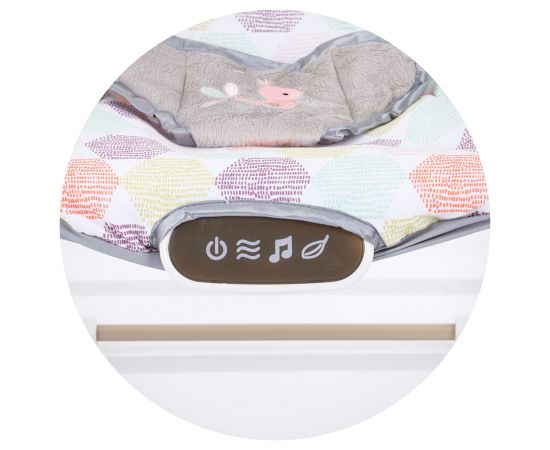 Scaunel balansoar Chipolino Dolce bird, Culoare: Crem,poza 7