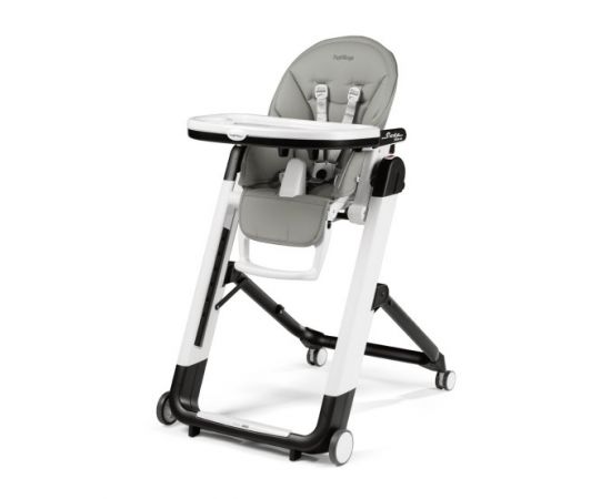 Scaun De Masa Peg Perego, Siesta 2 in 1 Follow Me Ice, Culoare: Gri deschis