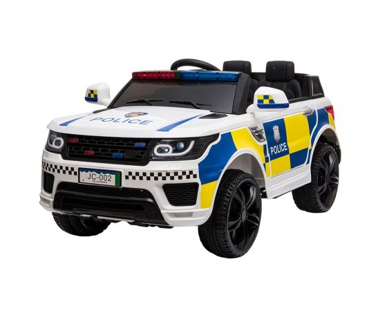 Masinuta electrica Chipolino SUV Police white, Culoare: Alb