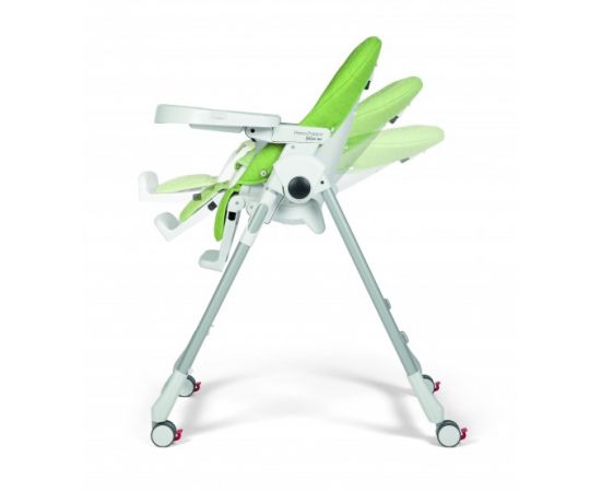 Scaun de masa Prima Pappa Zero, Peg Perego, Follow Me Wonder Green, Culoare: Verde,poza 4