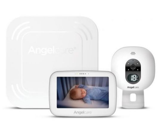 Videofon si Monitor de miscare Angelcare AC517 cu placa de detectie wireless
