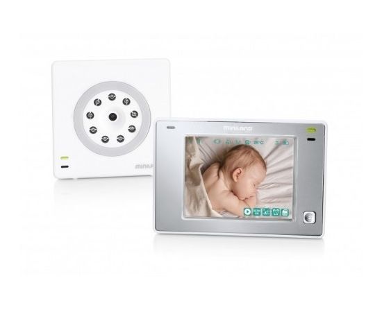 Interfon video monitorizare copii 3.5” Touch Miniland Baby