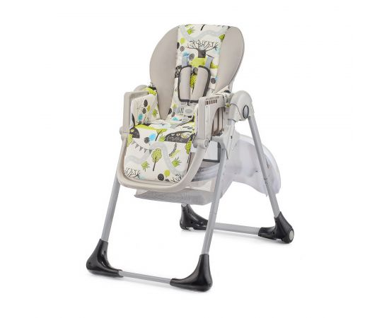 Scaun de masa Tastee Kinderkraft Green Tree, Culoare: Verde,poza 2