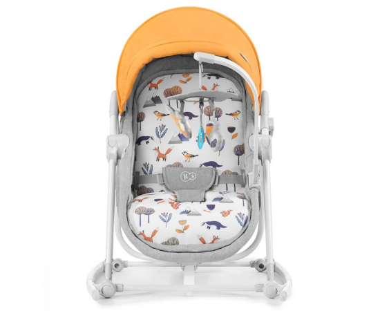 Leagan 5in1 Unimo 2020 Kinderkraft Forest Yellow, Culoare: Galben,poza 2