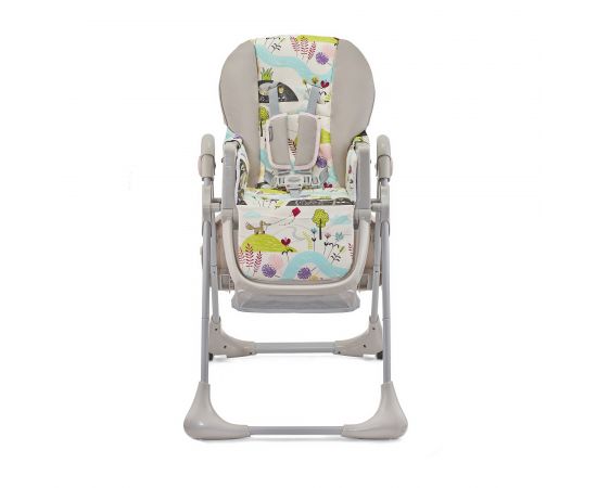 Scaun de masa Tastee Kinderkraft Pink Leaf, Culoare: Roz,poza 3