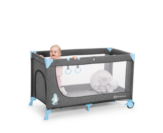 Patut pliant Kinderkraft Joy Pink, Culoare: Roz,poza 6