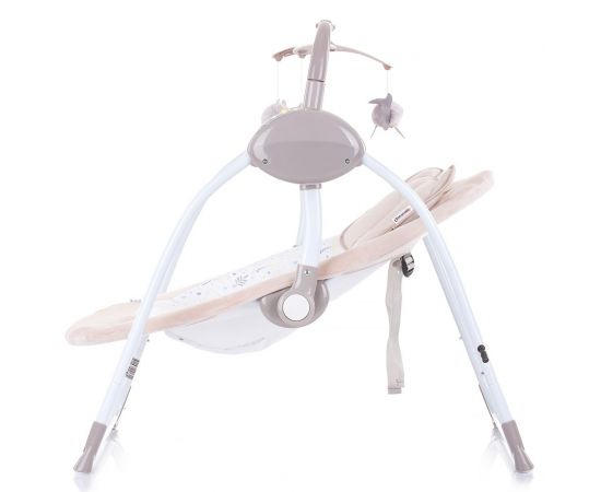 Leagan electric Chipolino Hug Latte, Culoare: Crem,poza 3