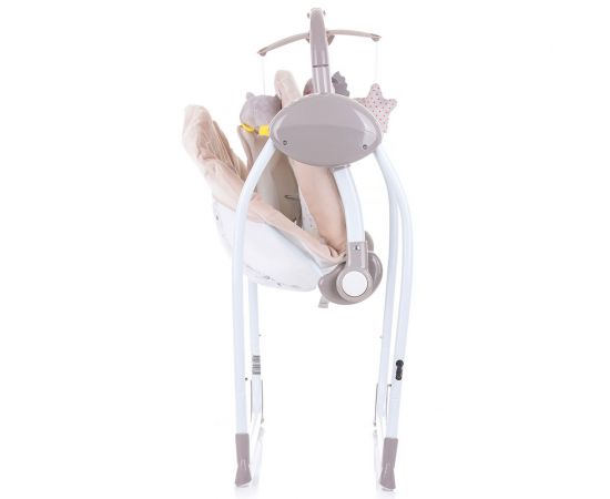 Leagan electric Chipolino Hug Latte, Culoare: Crem,poza 5