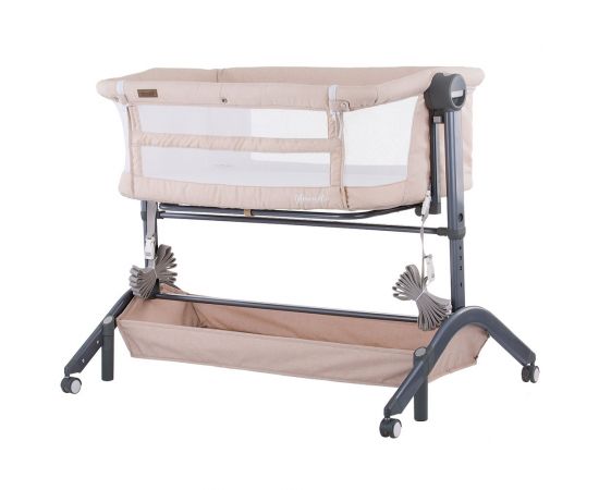 Patut Co-Sleeper Chipolino Amore Mio Vanilla, Culoare: Crem,poza 2