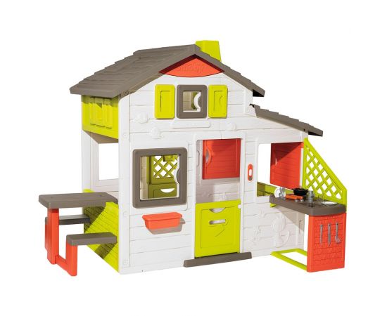 Casuta pentru copii Smoby Friends Playhouse Neo cu bucatarie,poza 2