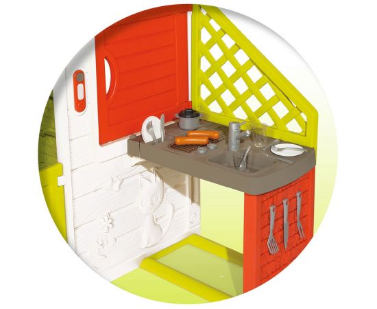 Casuta pentru copii Smoby Friends Playhouse Neo cu bucatarie,poza 4