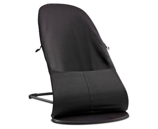Balansoar BabyBjorn Balance Soft Black/Grey cu bara de jucarii, Culoare: Gri/Negru,poza 3