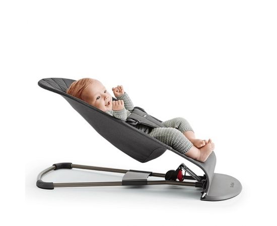 Balansoar BabyBjorn Bliss Anthracite, Mesh, Culoare: Gri,poza 3