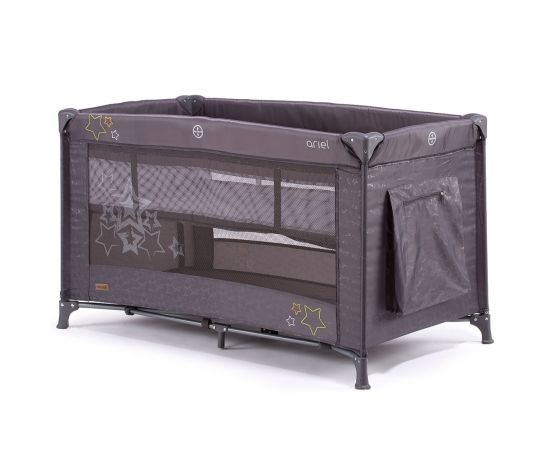 Patut pliabil Chipolino Ariel Asphalt, Culoare: Negru,poza 3