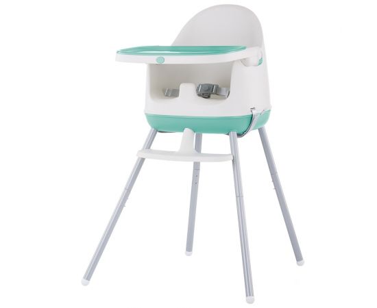 Scaun de masa Chipolino Pudding 3 in 1 Mint, Culoare: Turquoise,poza 2
