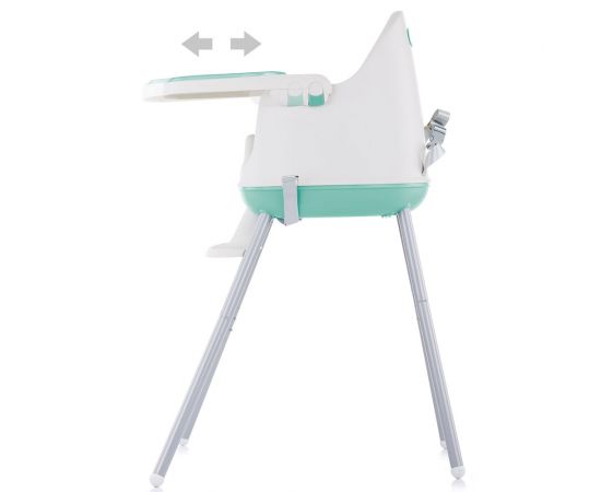 Scaun de masa Chipolino Pudding 3 in 1 Mint, Culoare: Turquoise,poza 3