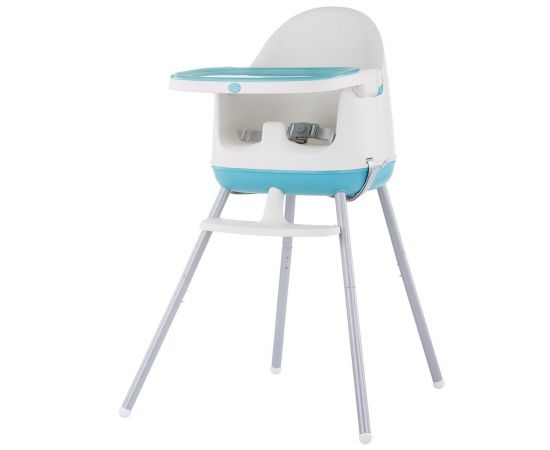Scaun de masa Chipolino Pudding 3 in 1 Peony Blue, Culoare: Blue
