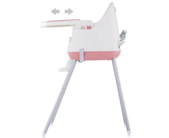 Scaun de masa Chipolino Pudding 3 in 1 Peony Pink, Culoare: Roz,poza 3