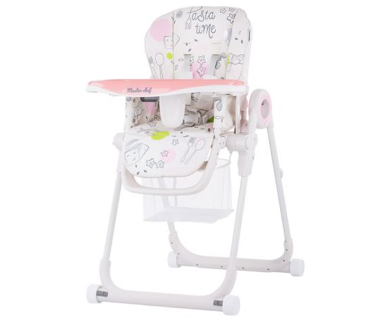 Scaun de masa Chipolino Master Chef peony pink, Culoare: Roz