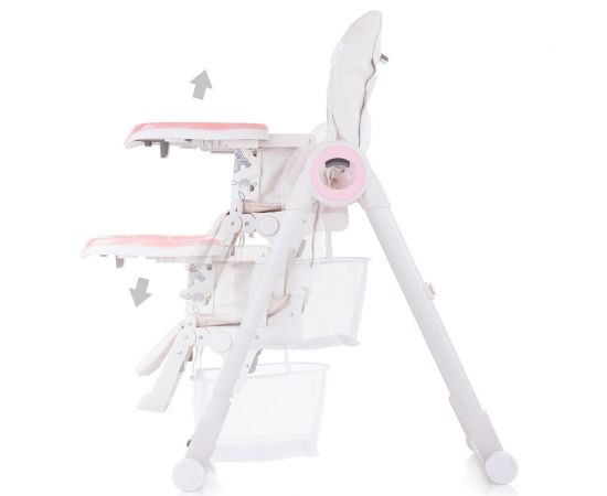 Scaun de masa Chipolino Master Chef peony pink, Culoare: Roz,poza 5