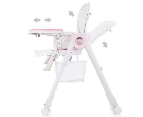 Scaun de masa Chipolino Master Chef peony pink, Culoare: Roz,poza 6