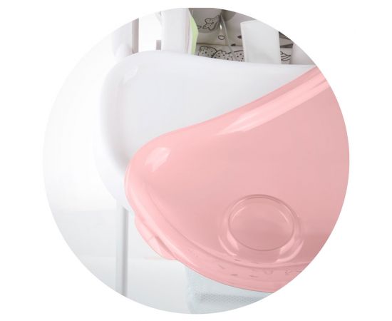 Scaun de masa Chipolino Master Chef peony pink, Culoare: Roz,poza 7
