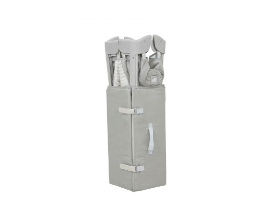 Patut pliant pentru cosleeping Joie Kubbie Wheat, Culoare: Gri deschis, Dimensiuni: 95x65,poza 8