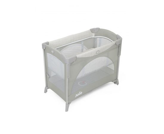 Patut pliant pentru cosleeping Joie Kubbie Wheat, Culoare: Gri deschis, Dimensiuni: 95x65,poza 5