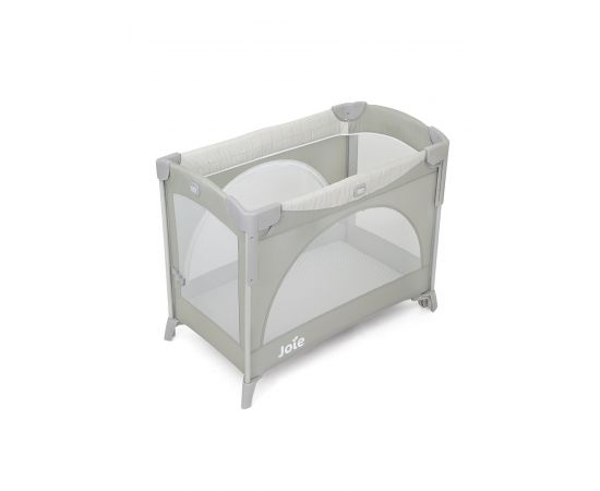 Patut pliant pentru cosleeping Joie Kubbie Wheat, Culoare: Gri deschis, Dimensiuni: 95x65,poza 2