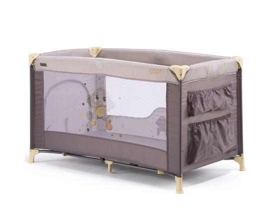 Patut pliabil Chipolino Capri latte, Culoare: Crem, Dimensiuni: 120x60,poza 3