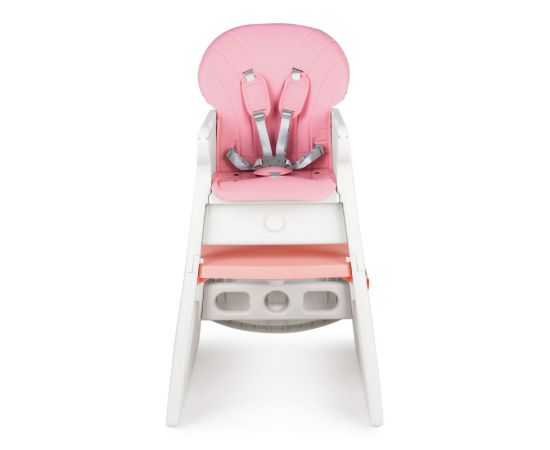 Scaun de masa transformabil Juju Eat&Play V2, Roz, Culoare: Roz,poza 3