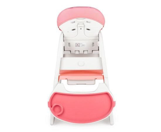 Scaun de masa transformabil Juju Eat&Play V2, Roz, Culoare: Roz,poza 4