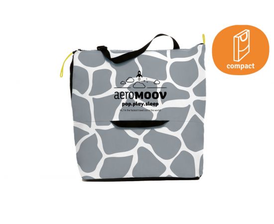 Patut Pliant Pop Up Aeromoov Giraph Sky, Culoare: Gri deschis, Dimensiuni: 120x60,poza 4