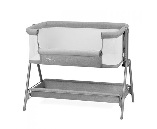 Patut Bebelusi Fibi, Momi, Grey, Culoare: Gri,poza 2