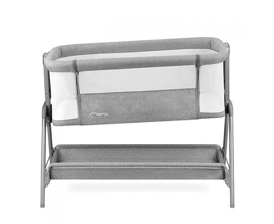Patut Bebelusi Fibi, Momi, Grey, Culoare: Gri,poza 4