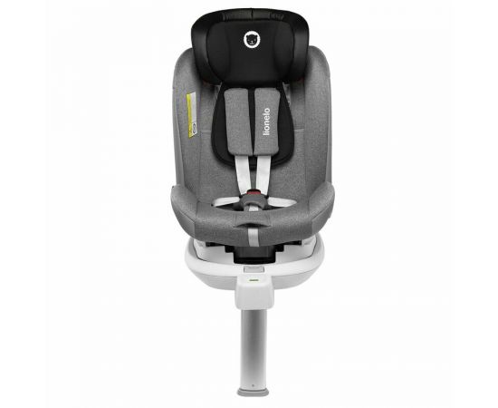 Scaun auto Lionelo Braam, rotativ 360 grade, cu Isofix, 0-36 kg, Stone, Culoare: Gri/Negru, Grupa: 0-36kg (0 luni - 12 ani),poza 4