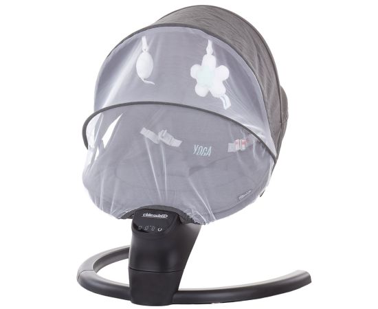 Leagan electric Chipolino Yoga asphalt, Culoare: Gri,poza 2