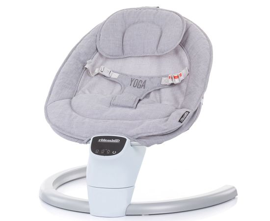 Leagan electric Chipolino Yoga mist, Culoare: Gri deschis,poza 3