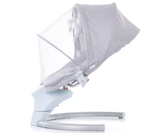 Leagan electric Chipolino Yoga mist, Culoare: Gri deschis,poza 4
