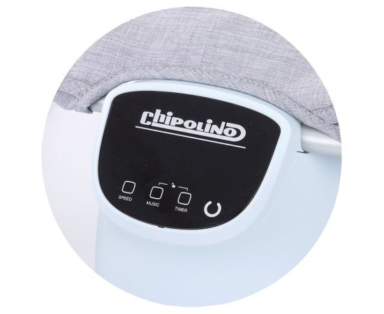Leagan electric Chipolino Yoga mist, Culoare: Gri deschis,poza 7