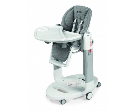 Scaun De Masa 3 in 1 Peg Perego, Tatamia Follow Me, WonderGrey, 0 - 15 Kg, Culoare: Gri,poza 5
