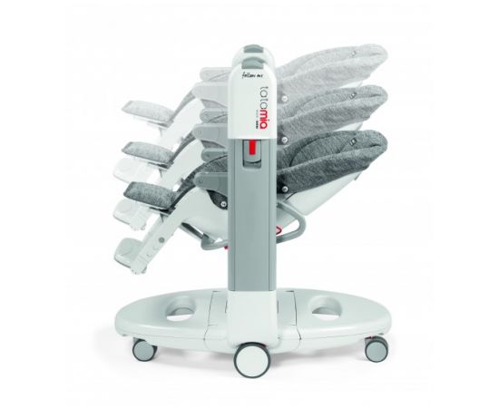 Scaun De Masa 3 in 1 Peg Perego, Tatamia Follow Me, WonderGrey, 0 - 15 Kg, Culoare: Gri,poza 2