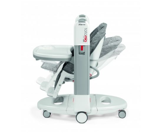 Scaun De Masa 3 in 1 Peg Perego, Tatamia Follow Me, WonderGrey, 0 - 15 Kg, Culoare: Gri,poza 3