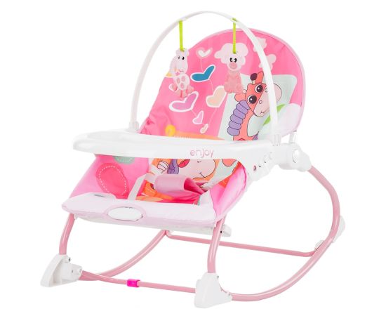 Scaunel balansoar Chipolino Enjoy pink, Culoare: Roz