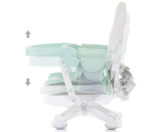 Inaltator scaun de masa Chipolino Lollipop mint, Culoare: Turquoise,poza 5