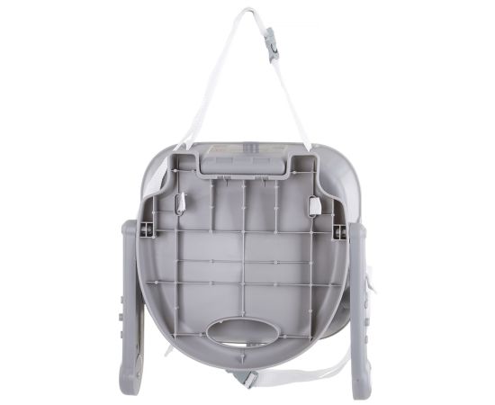 Scaun de masa Chipolino Bonbon 3 in 1 grey, Culoare: Gri,poza 8