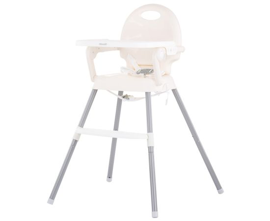 Scaun de masa Chipolino Bonbon 3 in 1 ivory, Culoare: Crem,poza 2