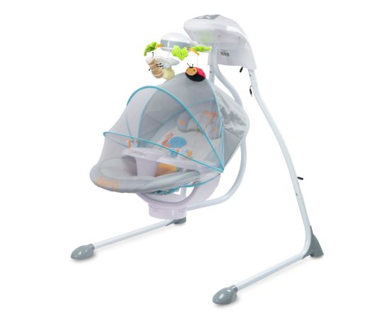 Leagan electric Caretero BUGIES Grey, Culoare: Gri,poza 3